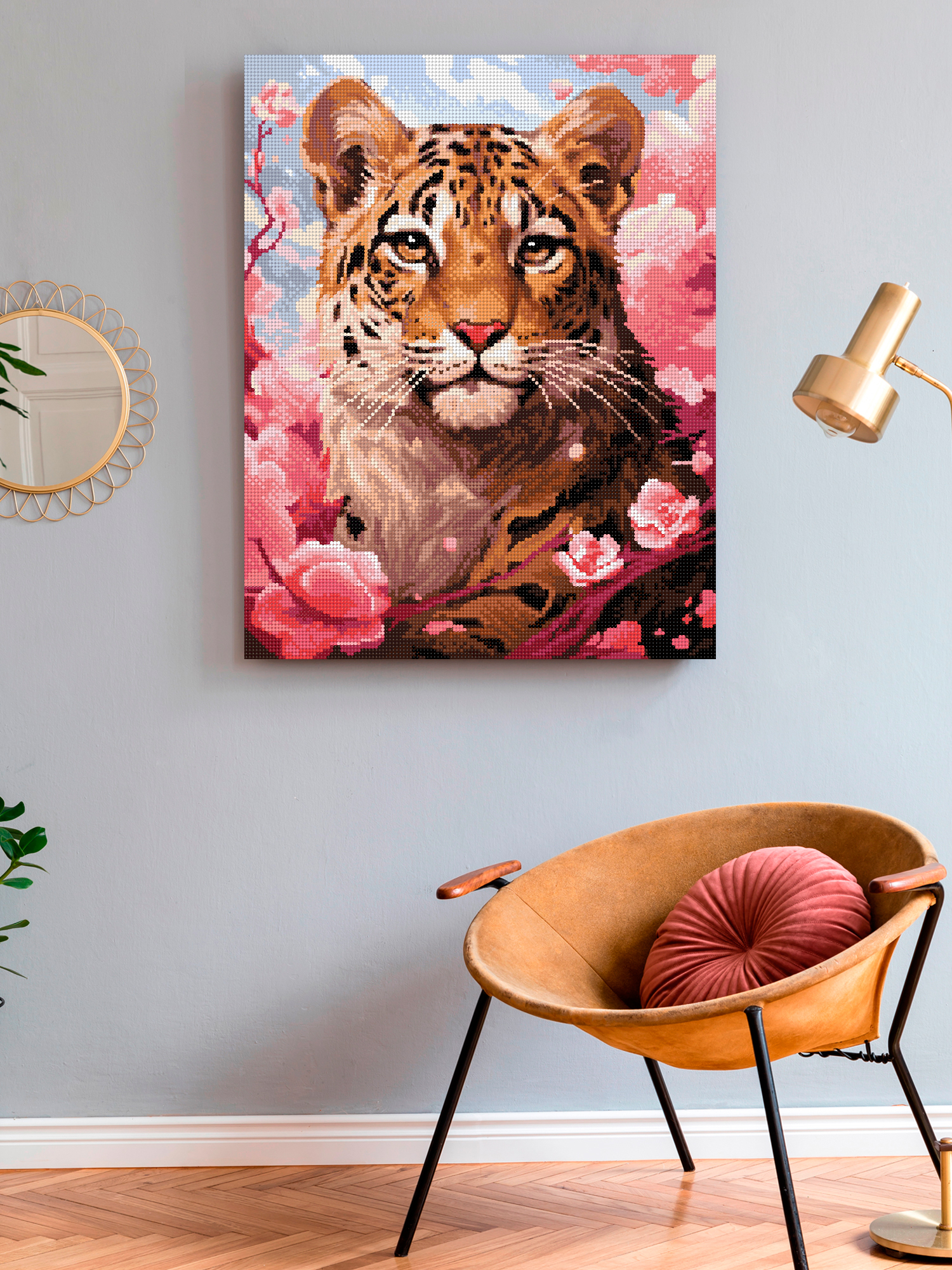 Алмазная мозаика Art on Canvas В сакуре в ассортименте - фото 3