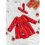 Платье-боди и повязка TOPOTUSHKI