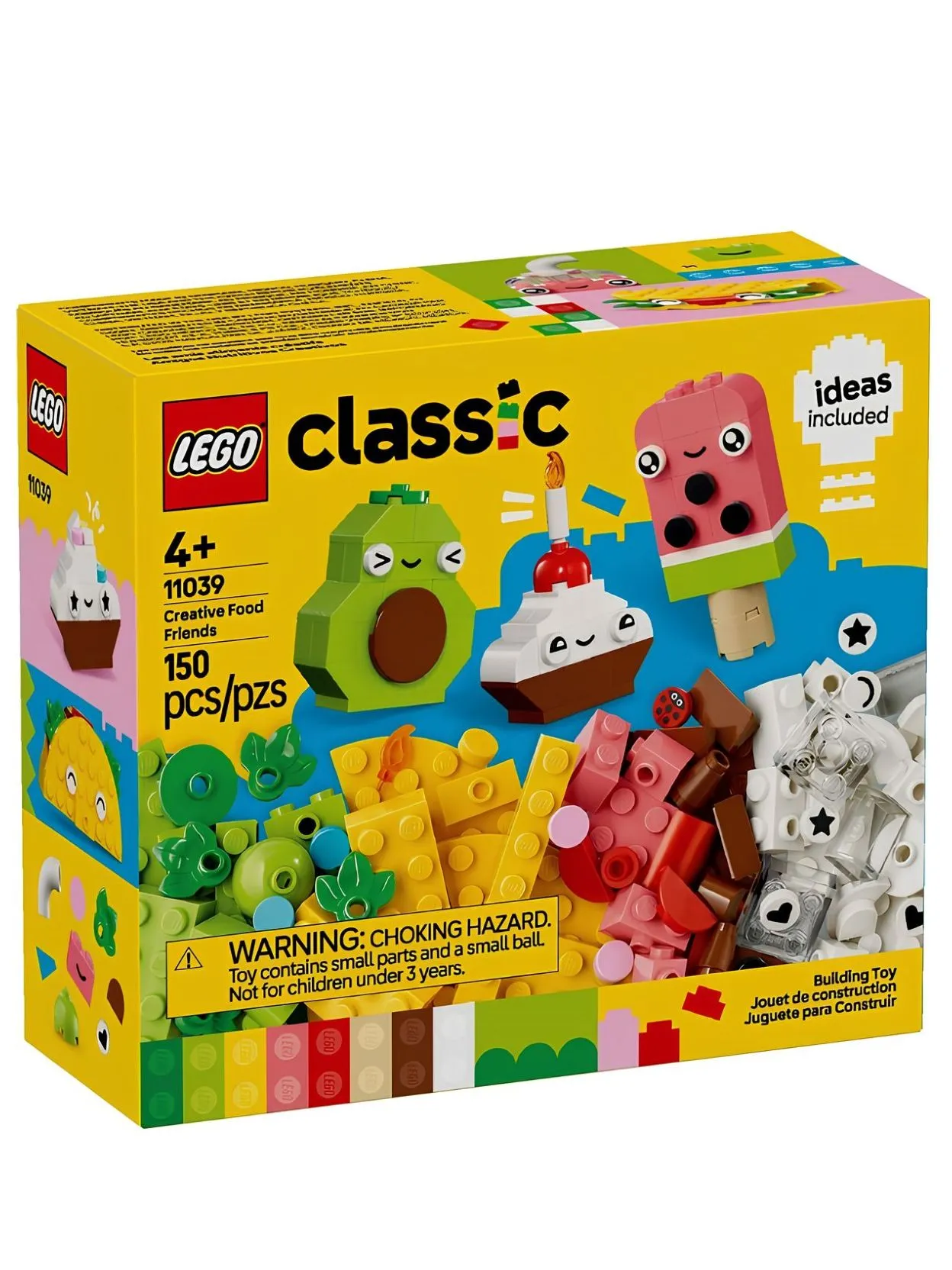 Конструктор LEGO Classic Креативная еда 150 дет. - фото 9