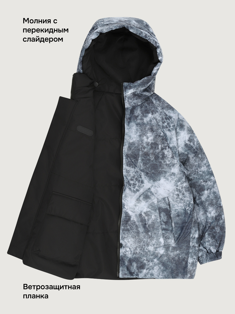 Куртка NIKASTYLE 4м10926 черный - фото 8