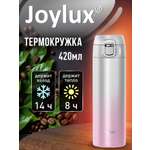 Термокружка Joylux автомобильная 420 мл термостакан для кофе и чая
