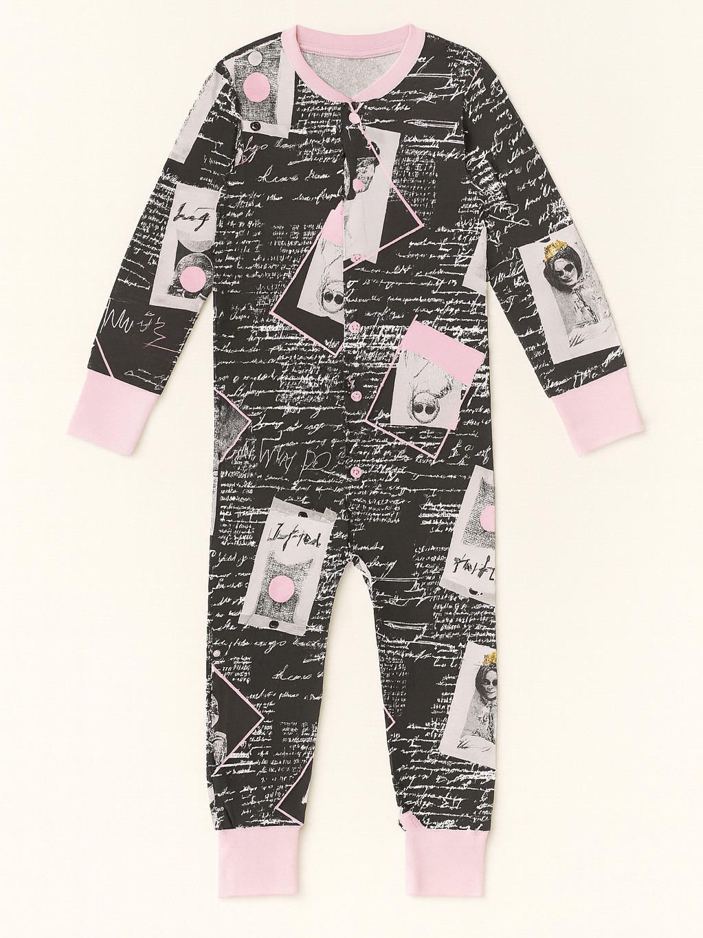 Пижама Весёлый человечек Д00113П/Надписи - фото 7