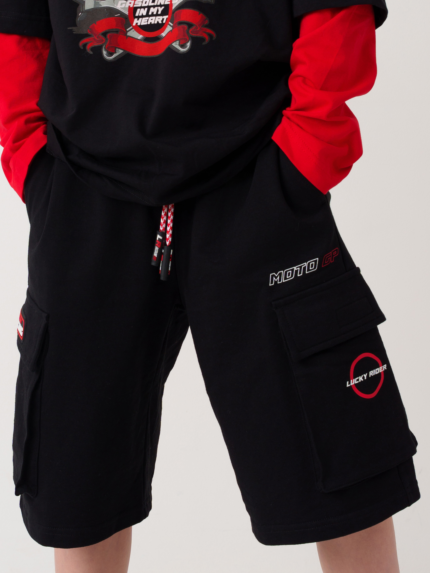 Изображение товара Шорты PlayToday: 158 - cómodo и стильные подростковые шорты Изображение товара Шорты PlayToday: 158 - cómodo и стильные подростковые шорты