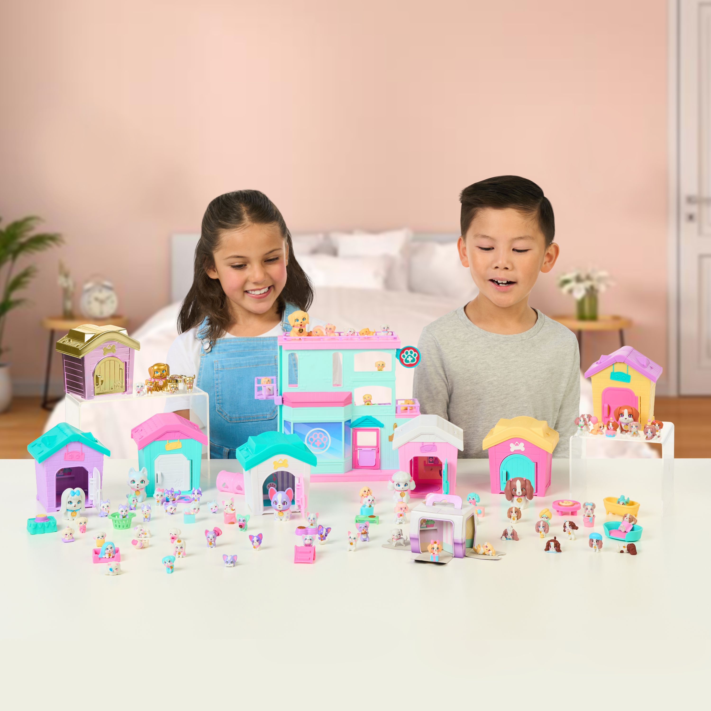 Игровой набор Moose cемья собачек в домике - фото 6