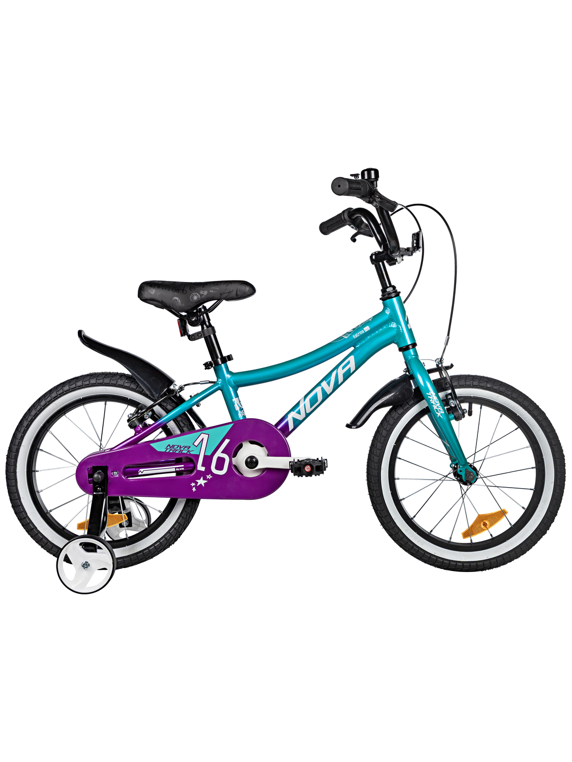 Двухколесный велосипед Novatrack 16 дюймов - фото 12