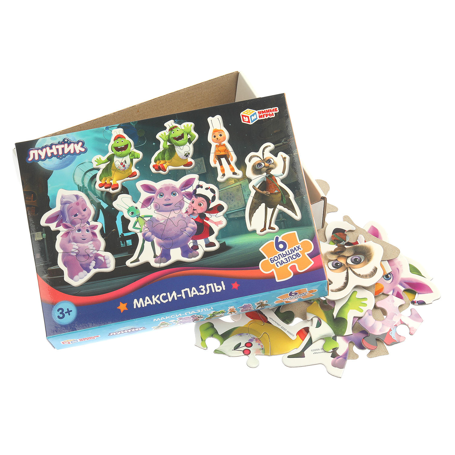 Пазл Умные игры Лунтик классический - фото 2
