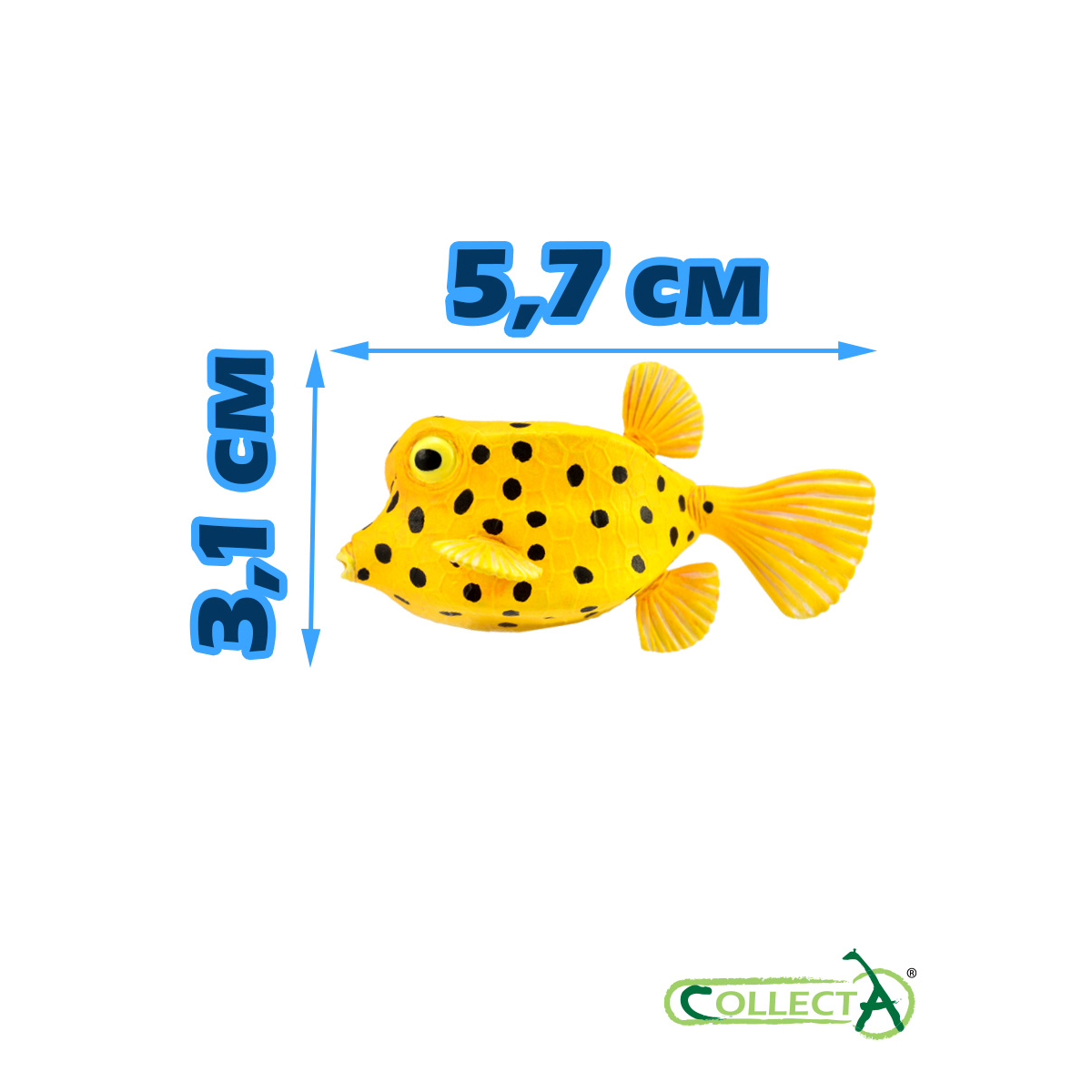 Фигурка Collecta Рыбка-коробка - фото 2