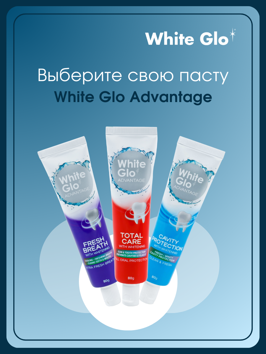 Зубная паста WHITE GLO - фото 6