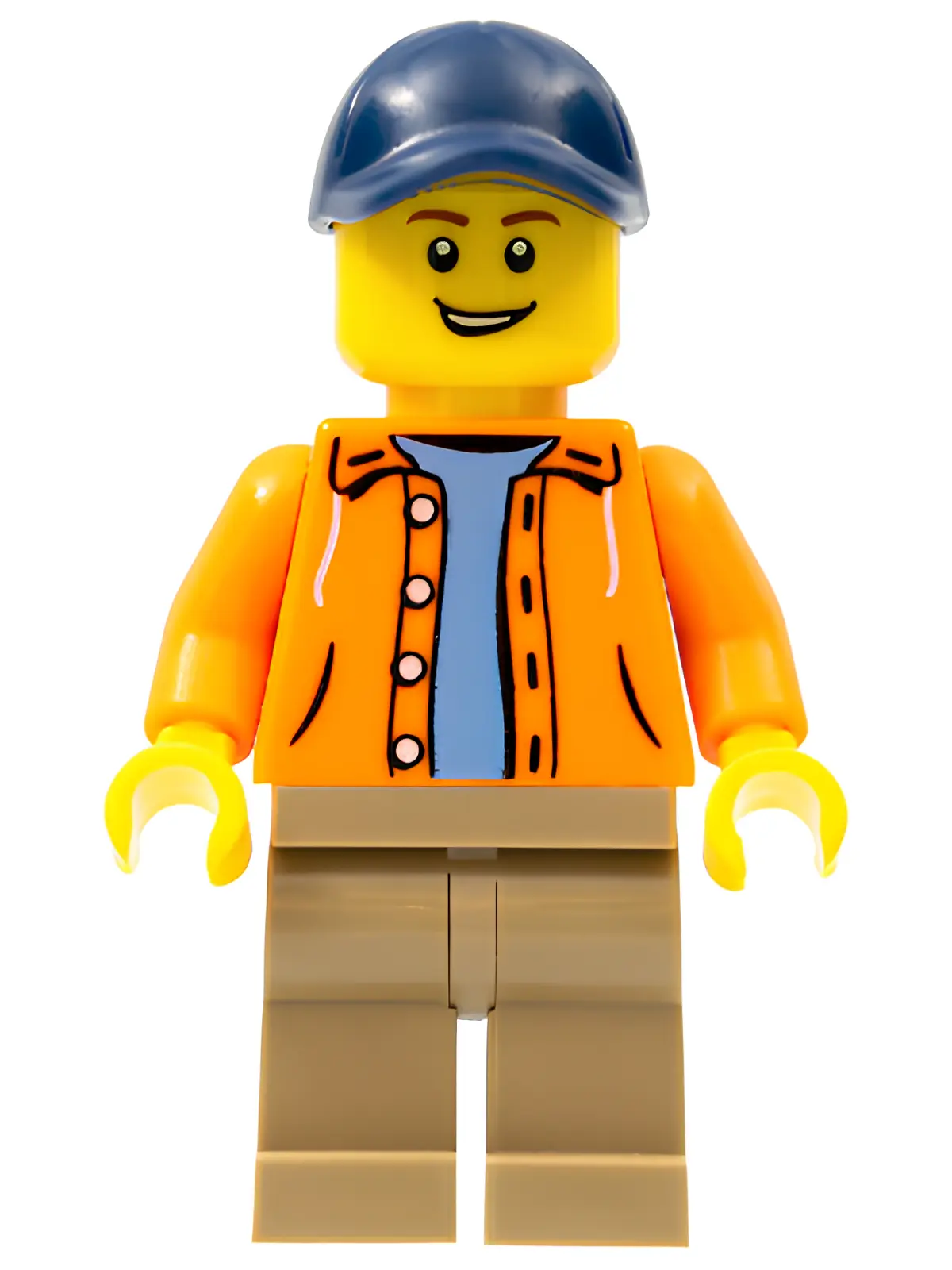 Фигурка LEGO Orange Jacket with - фото 1