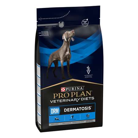 Корм для собак Purina Pro Plan Veterinary diets DRM при дерматозах 3кг