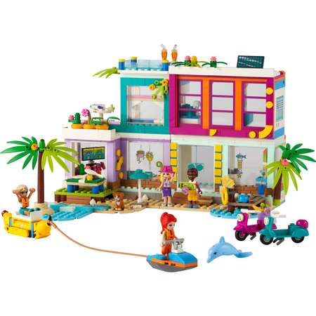 Конструктор LEGO Friends Пляжный дом для отдыха блочный