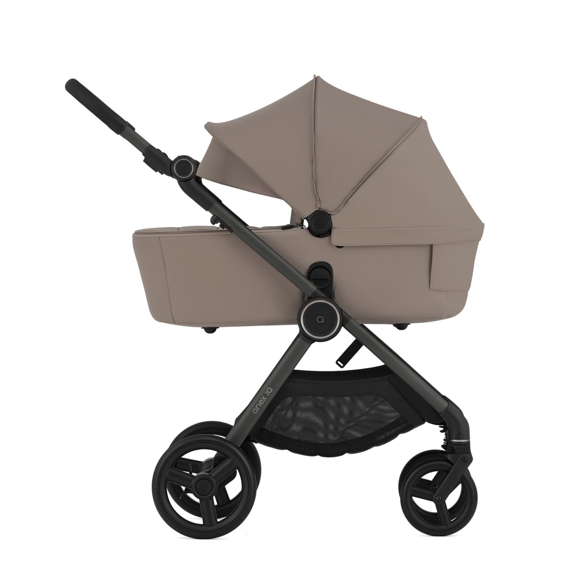 Коляска 2в1 Anex IQ Base 2025 Linen бежевый - фото 3