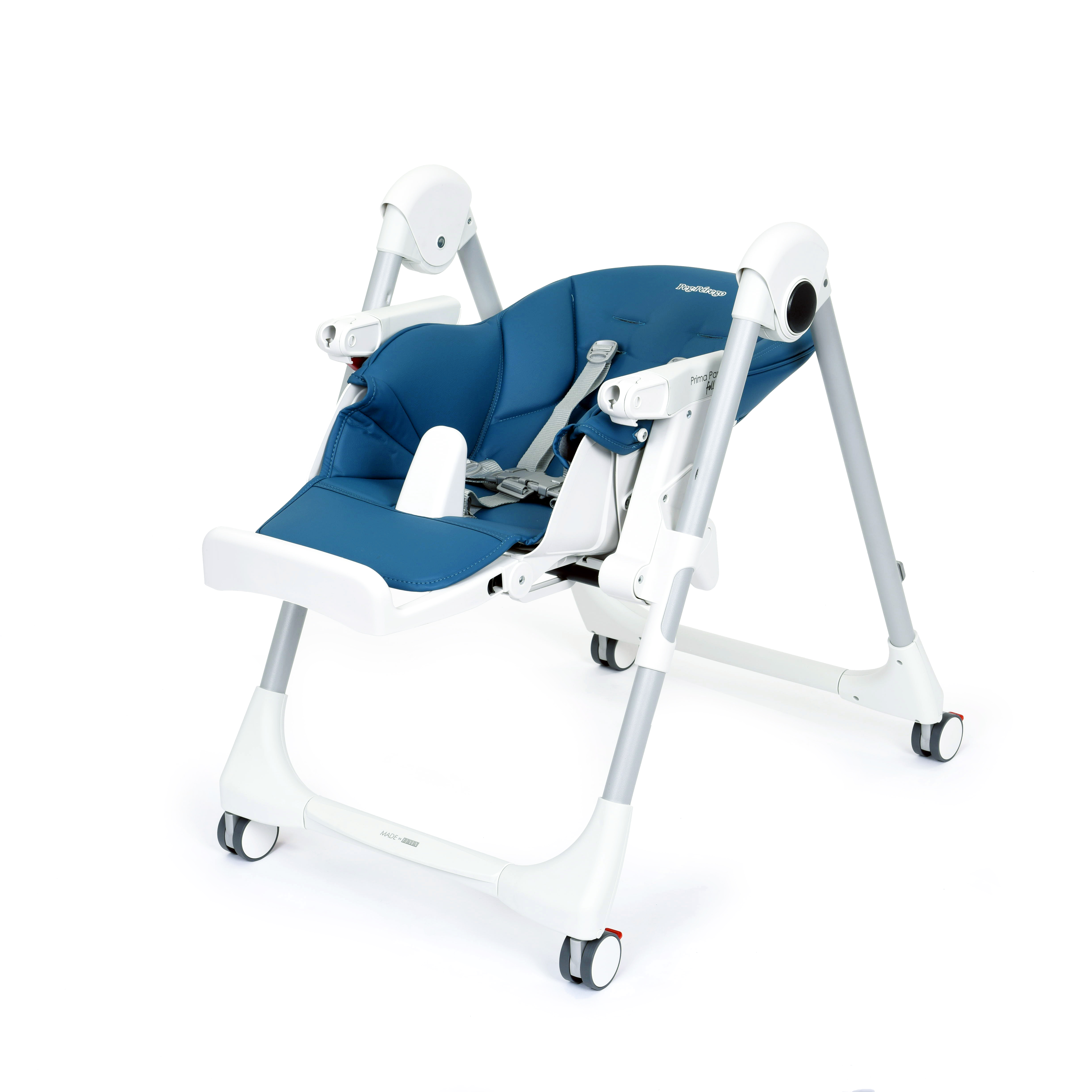 Стульчик для кормления Peg-Perego Prima Pappa Follow Me синий - фото 6