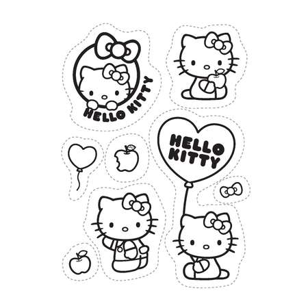 Книга АСТ Hello Kitty стикербук