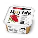 Корм полнорационный для кошек Roybis для стерилизованных паштет с говядиной консервированный 100г