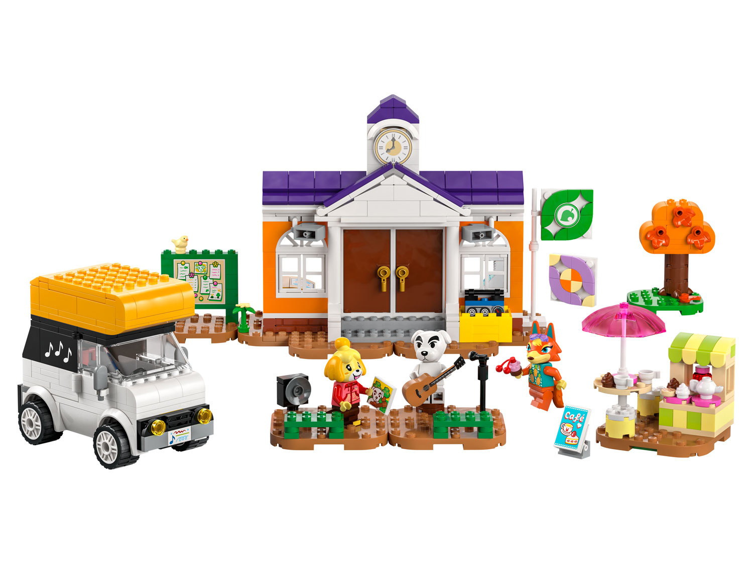 Конструктор LEGO Animal Crossing Концерт КК в Плазе 550 дет. - фото 3