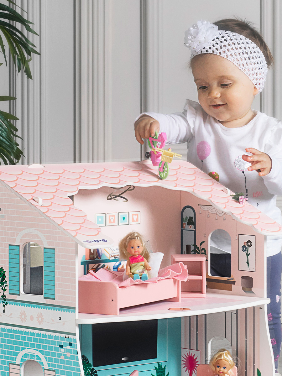 Домик для кукол PAREMO с мебелью PD225-518 - фото 13