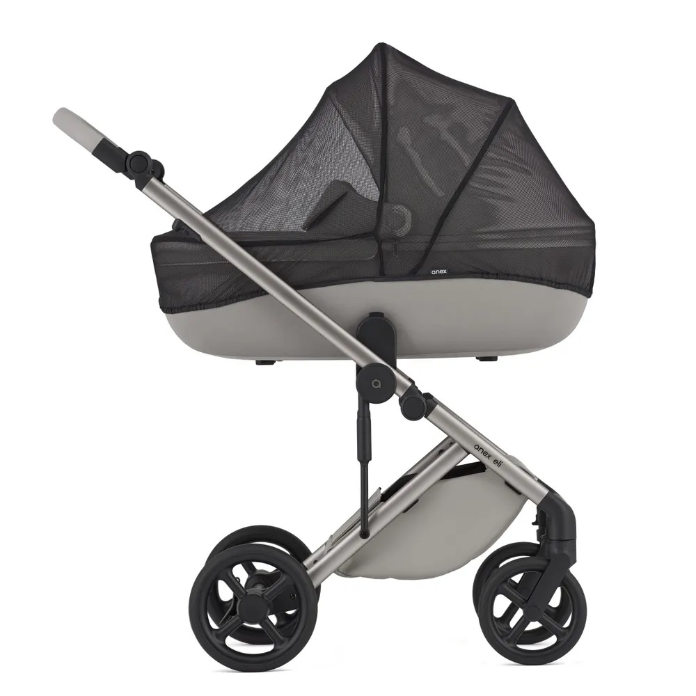 Коляска 2в1 Anex Eli серебряный - фото 8