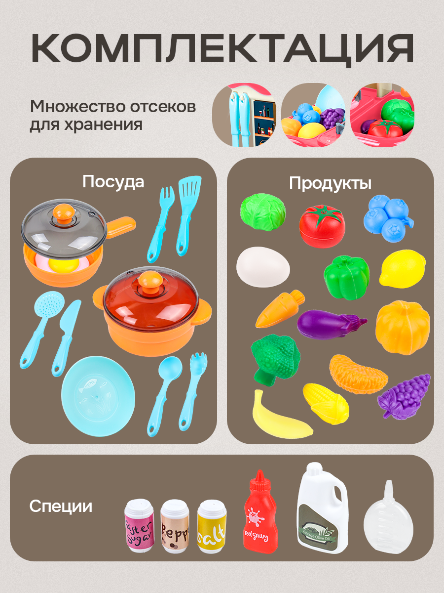 Игрушечная кухня Рыжий кот - фото 4