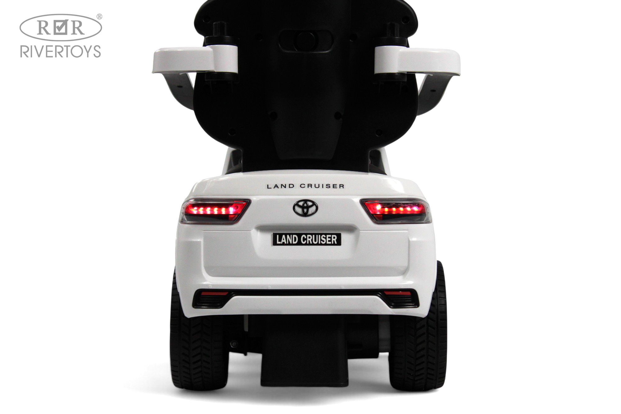 Электромобиль RIVERTOYS Toyota Z002ZZ-A-WHITE С пультом ДУ - фото 4
