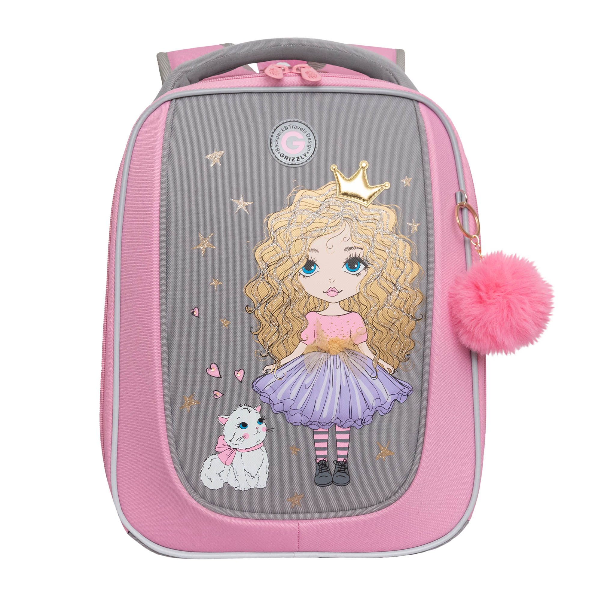Ранец Grizzly для девочки - фото 1