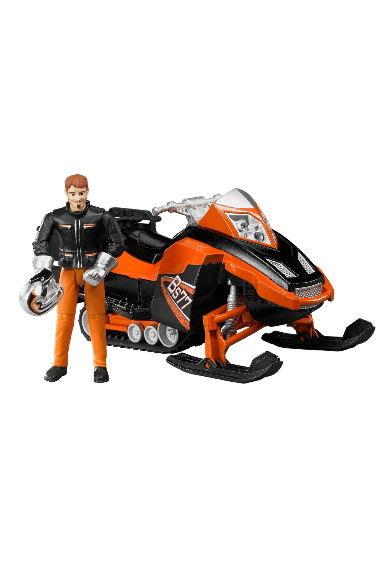 Игровой набор Bruder Снегоход и фигурка с аксессуар 63-101 - фото 3