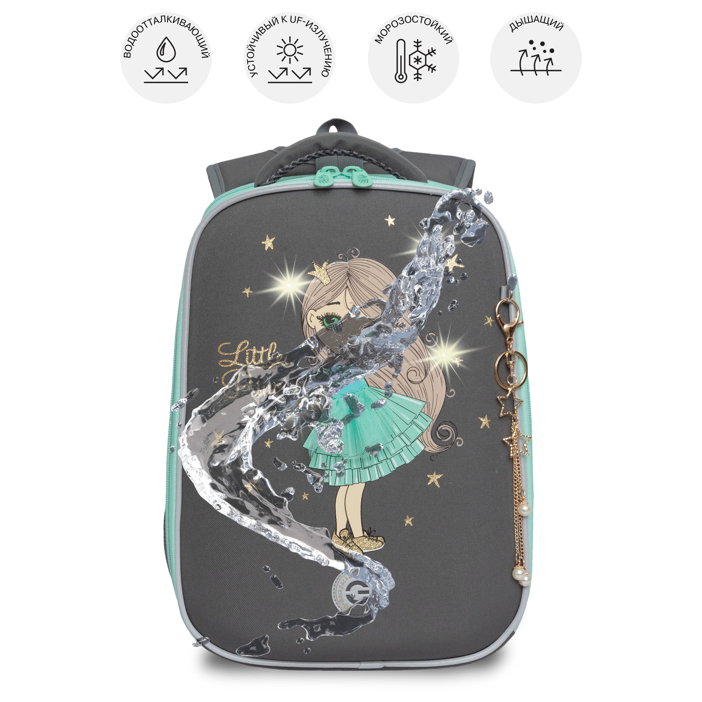 Ранец Grizzly для девочки - фото 12