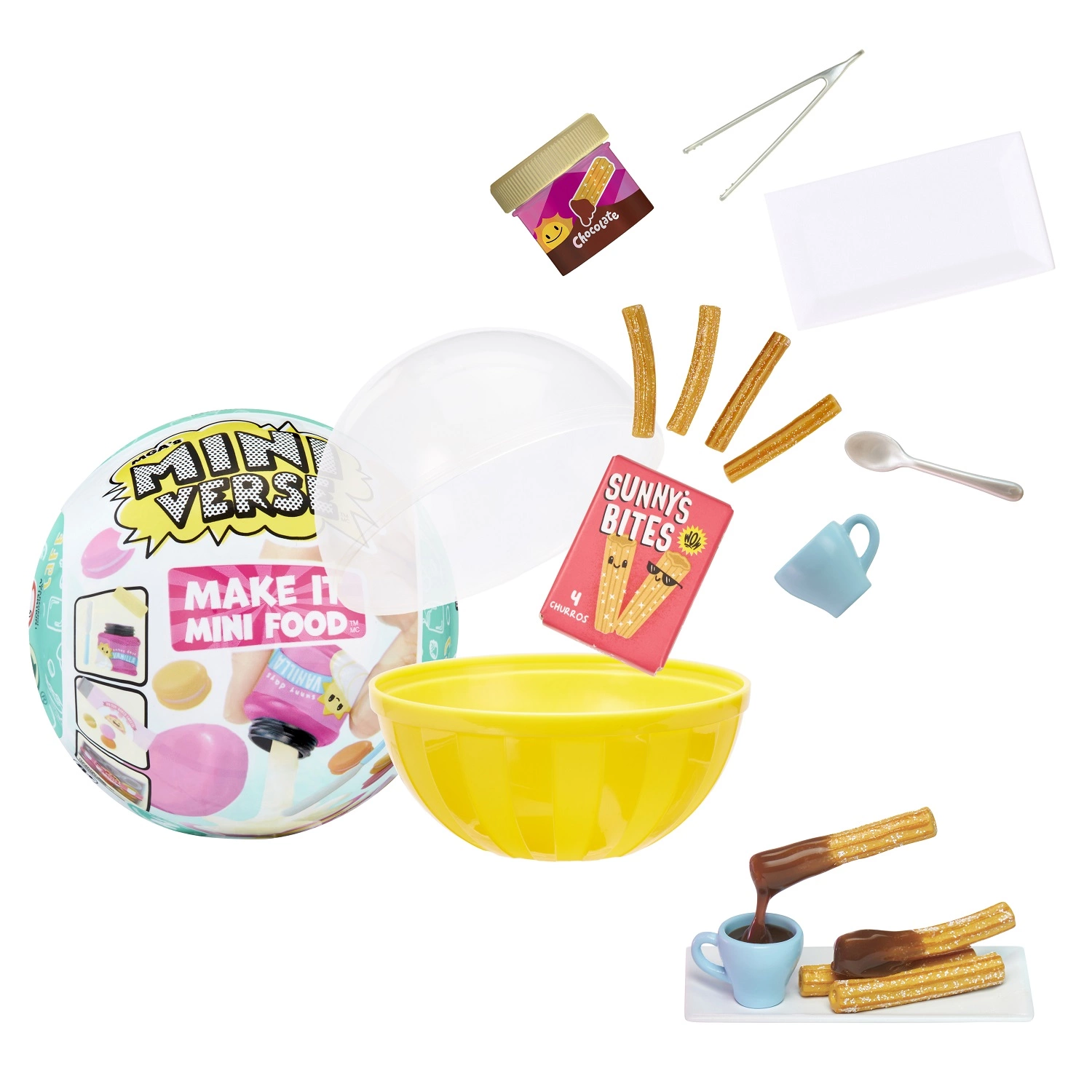 Игровой набор MGA mini verse Мини-Еда Кафе 2А 591818 - фото 1