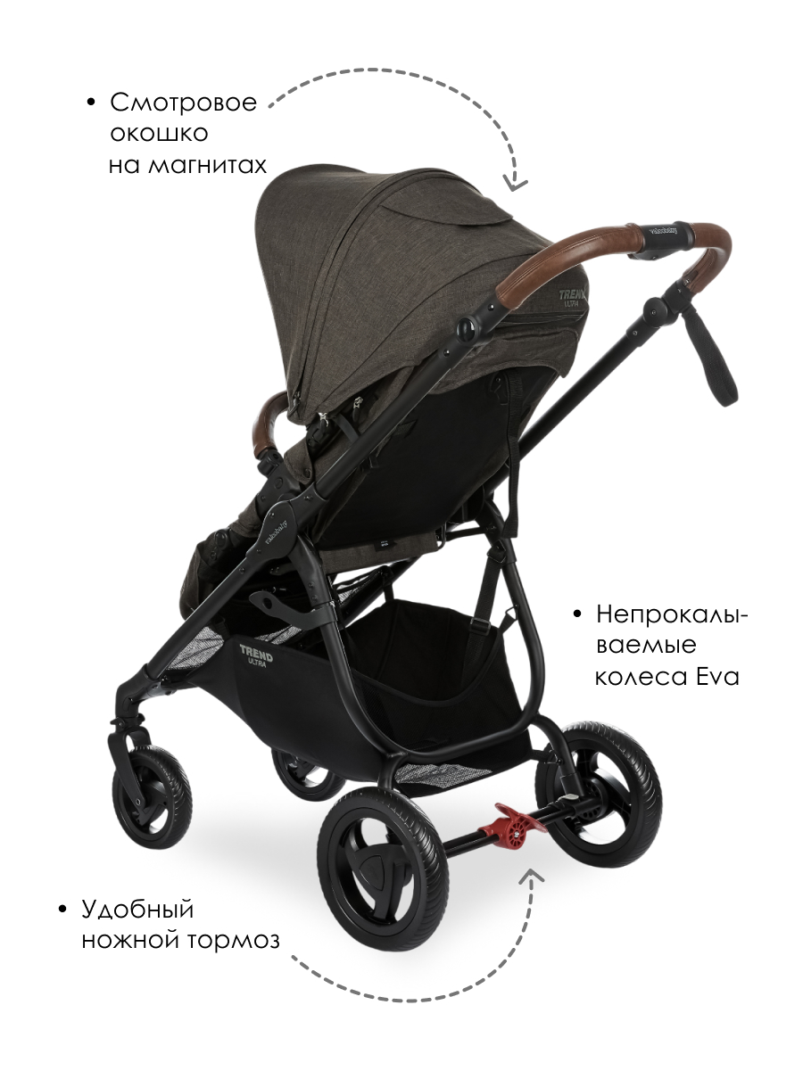 Коляска прогулочная Valco baby Snap 4 Ultra серый - фото 8