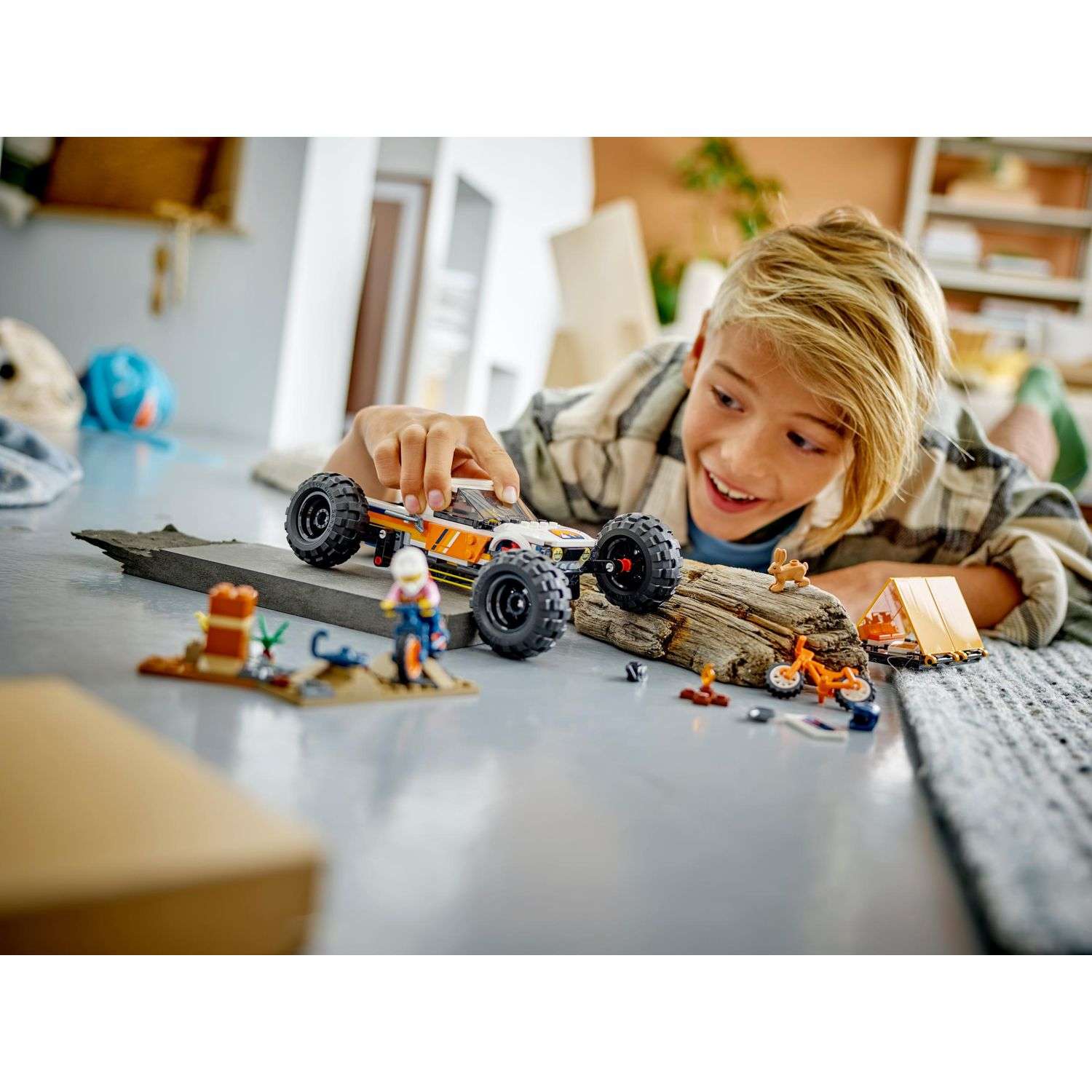 Конструктор LEGO City Приключения внедорожника 252 дет. - фото 12