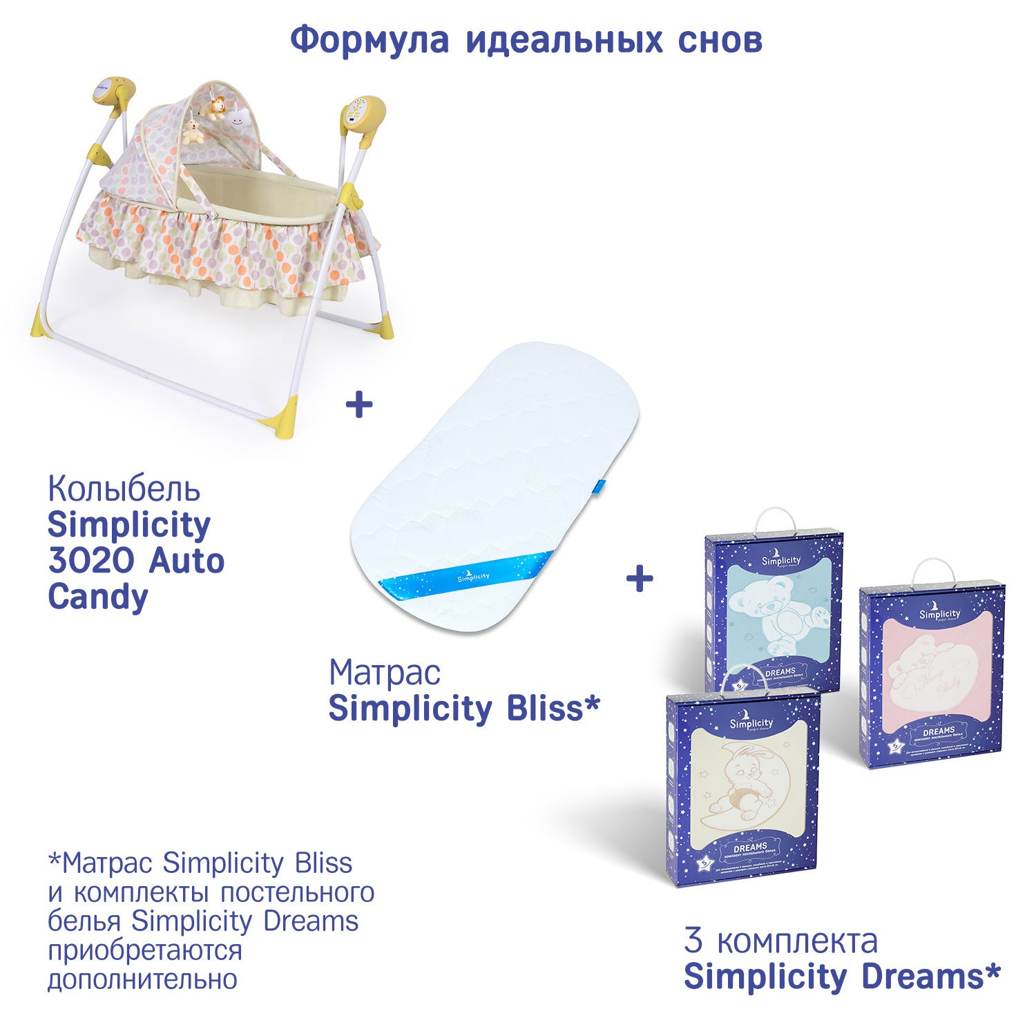 Колыбель SIMPLICITY 3020 Auto желтый - фото 13