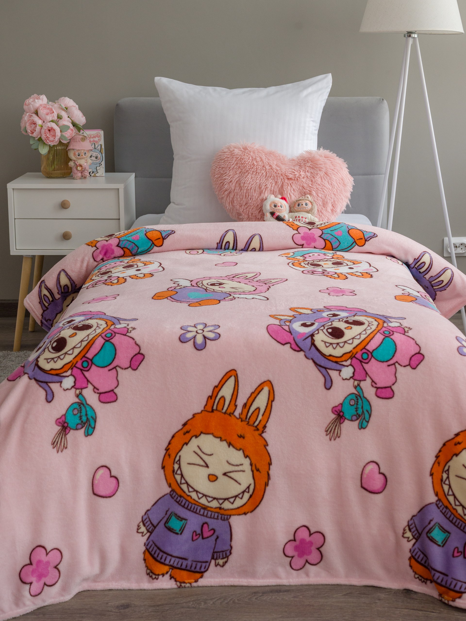 Плед Павлинка Аэро Софт Лабубу 100 x 150 см - фото 4