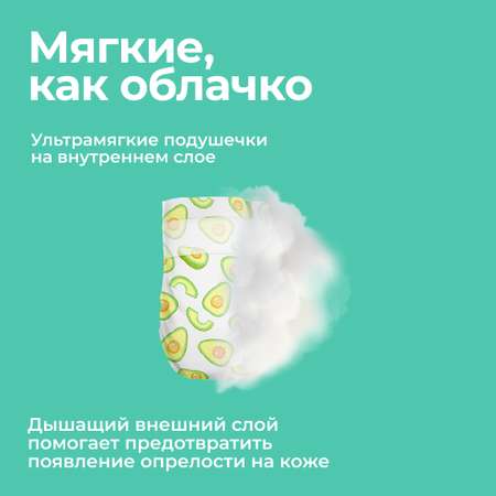 Подгузники Offspring NB (2-4 кг) 56 шт.