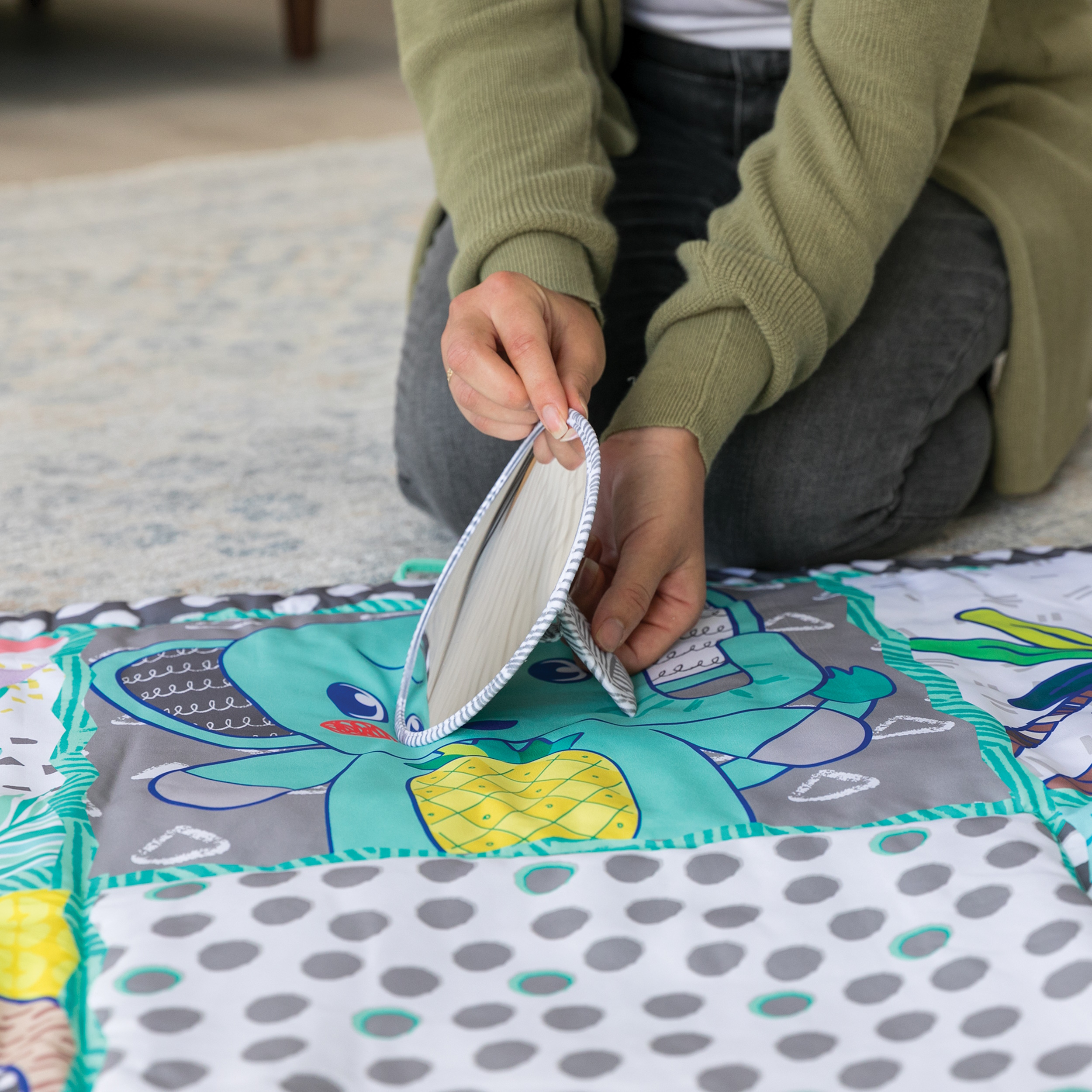 Коврик INFANTINO Ленивец - фото 7