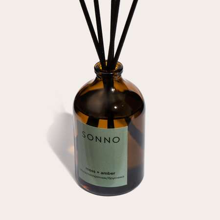 Ароматический диффузор SONNO Moss + Amber 100 мл