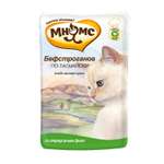 Корм влажный для кошек Мнямс 85г Бефстроганов по-тасмански с мясом страуса пауч