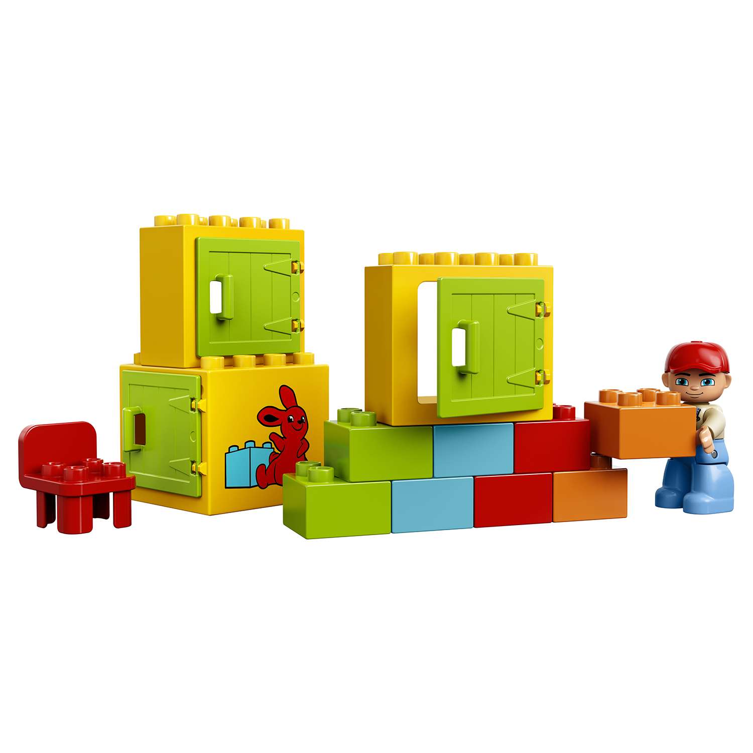 Конструктор LEGO DUPLO Желтый грузовик блочный - фото 4
