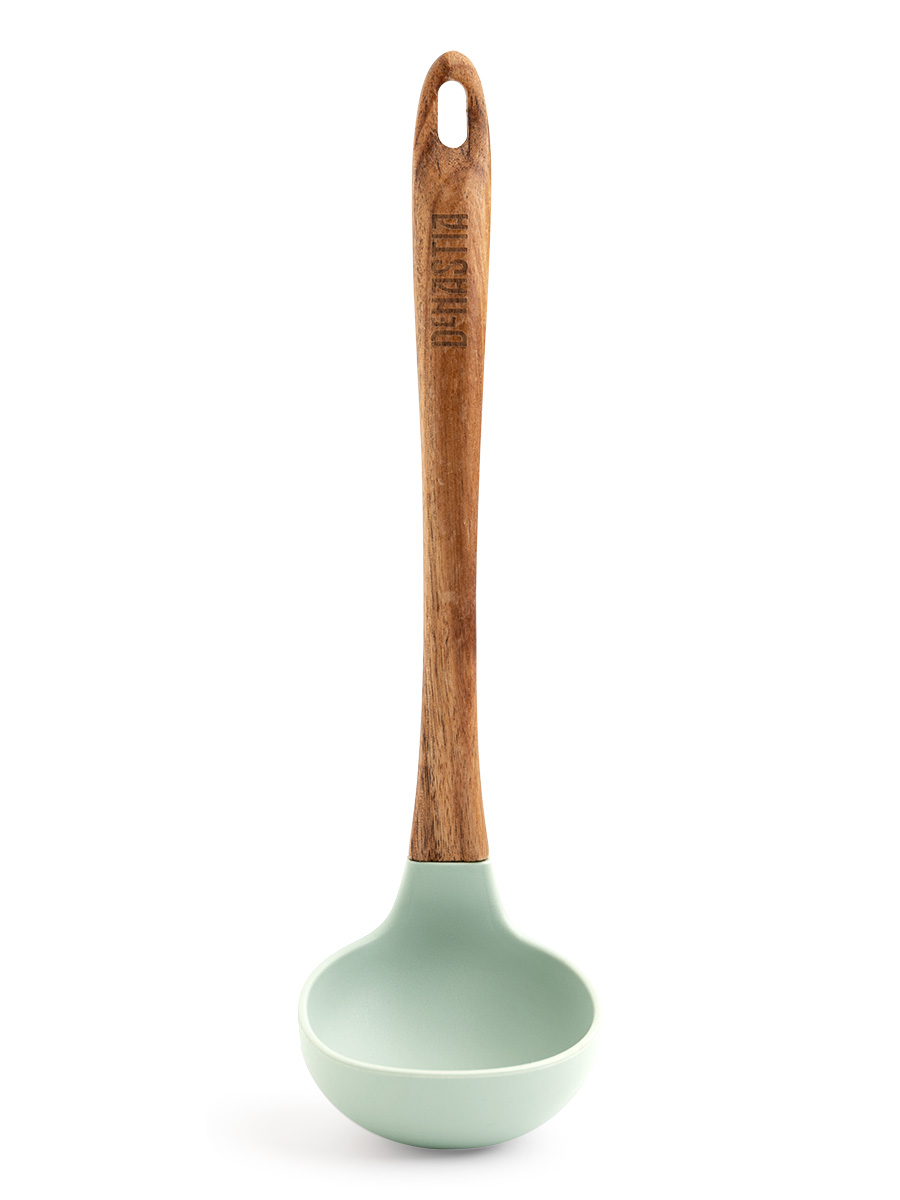 Половник DeNASTIA силикон акация мятный - фото 4