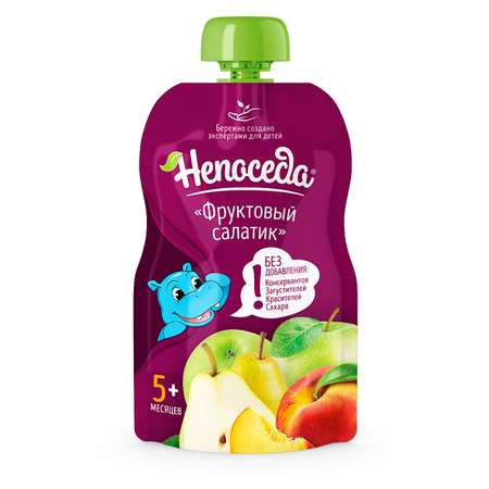 Пюре Непоседа Фруктовый салатик с 4 мес 90 г