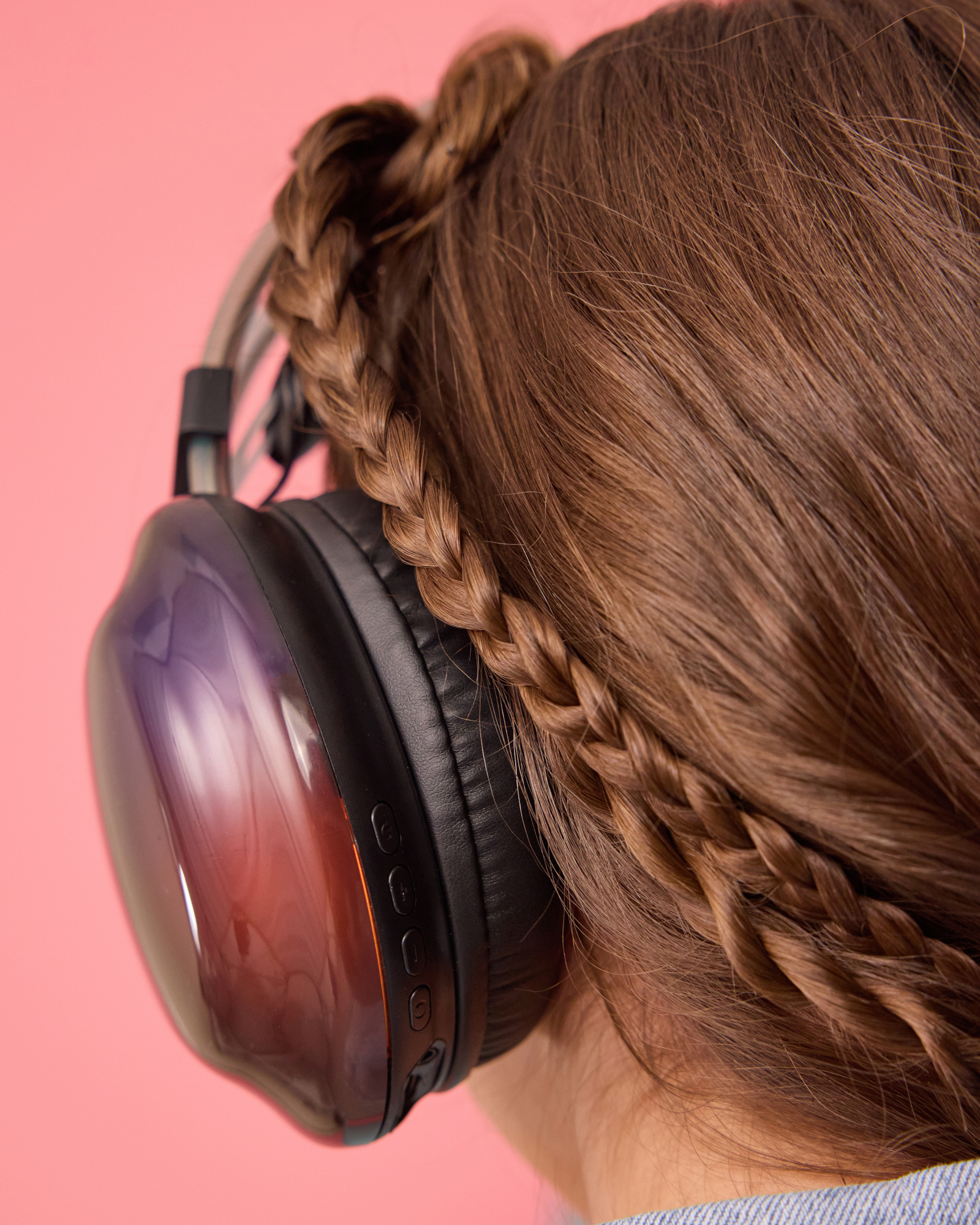 Наушники накладные Attivio Bluetooth с подсветкой - фото 3