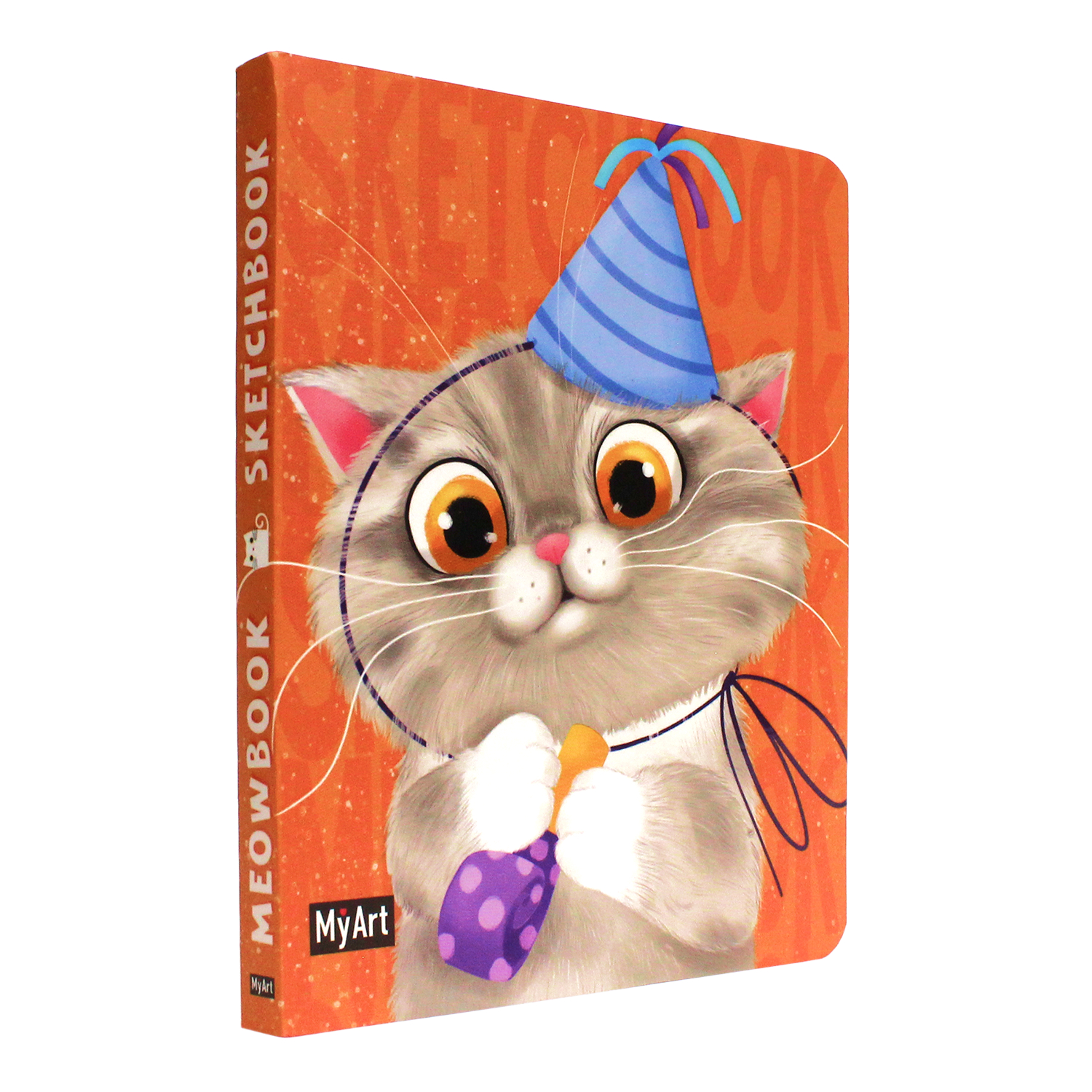Скетчбук Проф-Пресс карманный блокнот Meowbook. А6 80 лист. 1 шт. - фото 6