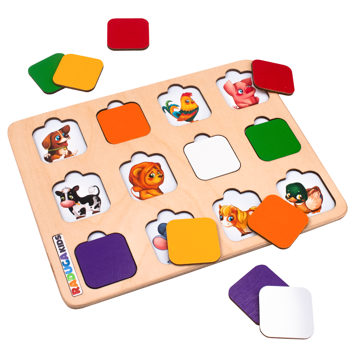 Игрушка Raduga Kids Мемори Животные - фото 1