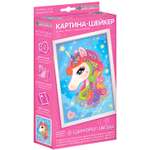 Картина из страз КЛЕVЕР Единорог-звезда