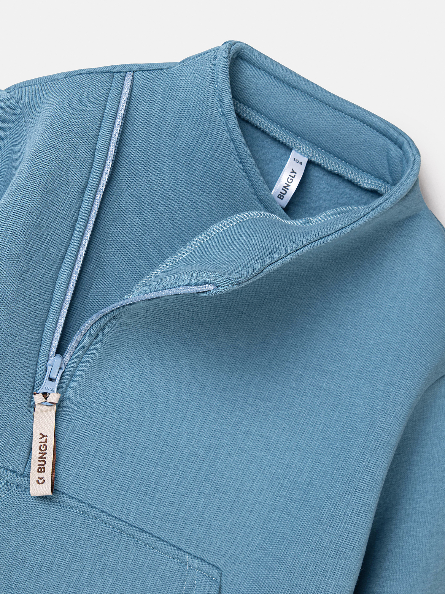 Толстовка BUNGLY 1R8895/Деним - фото 7
