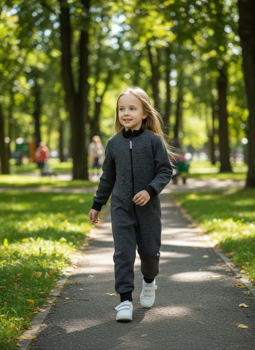 Комбинезон Утенок 298кт темно-серый - фото 2