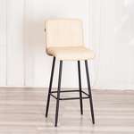 Стул TETCHAIR Medeo экокожа, бежевый