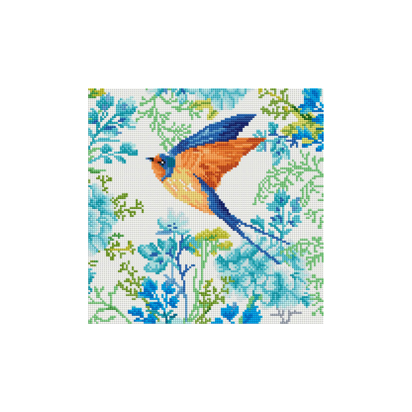 Алмазная мозаика Белоснежка Ласточка - фото 1