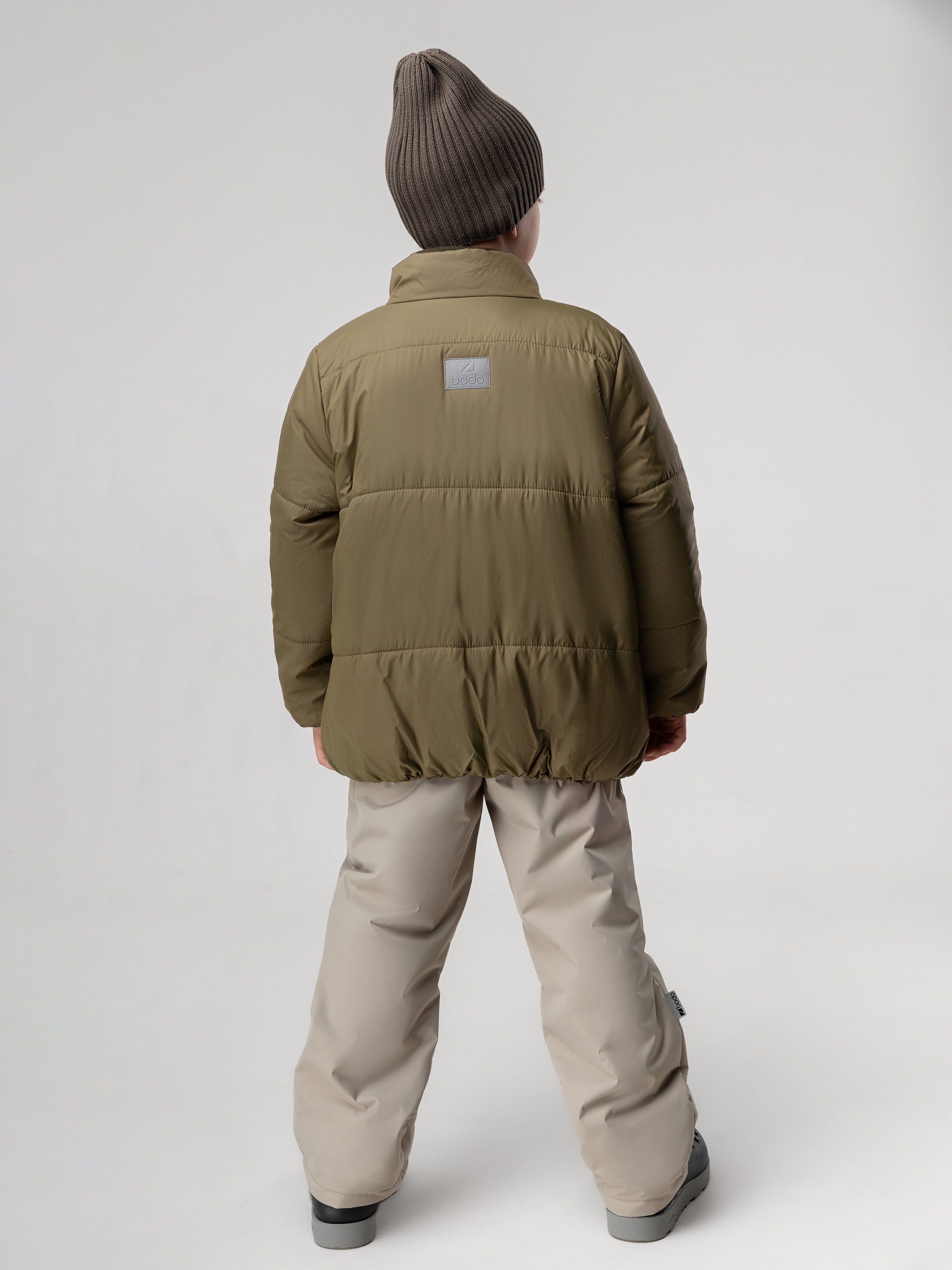 Брюки Bodo 33-49МU_серо-бежевый - фото 4