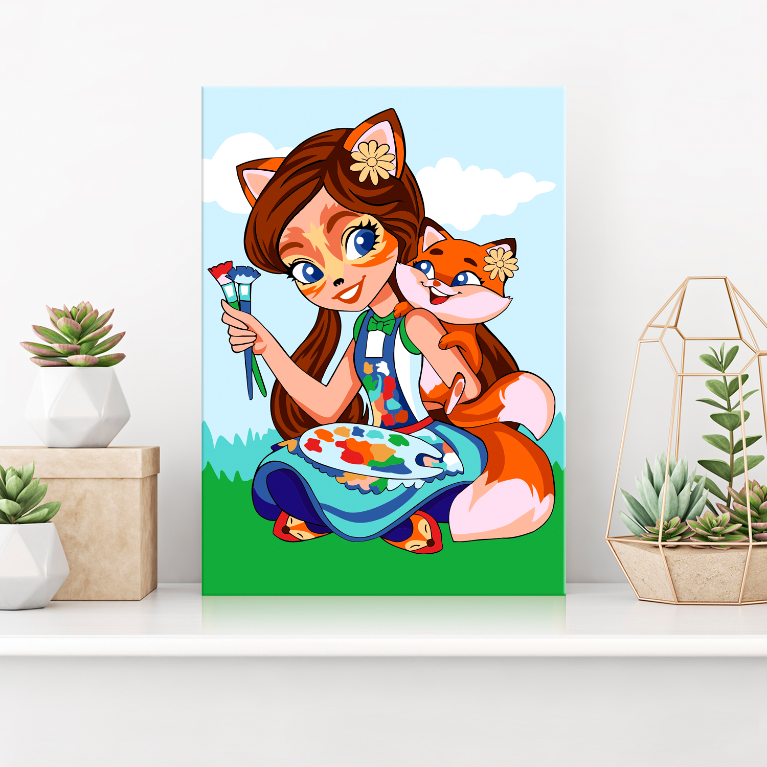 Картина по номерам Hobby Paint Фелисити и Флик в ассортименте - фото 3