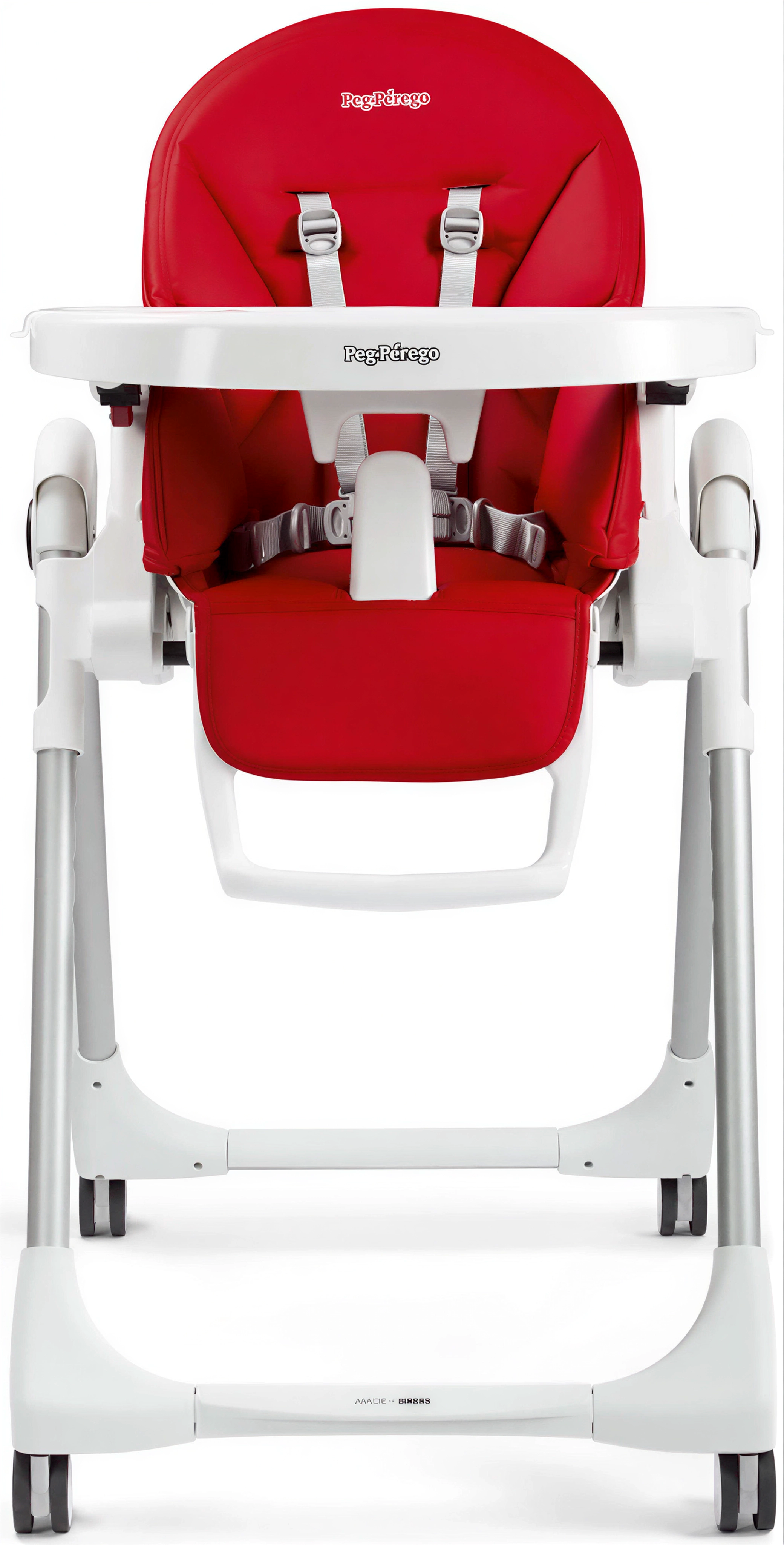Стульчик для кормления Peg-Perego Prima Pappa Follow Me красный - фото 2